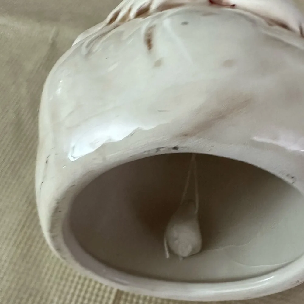 Ceramic Santa bell - Picture 3 of 4